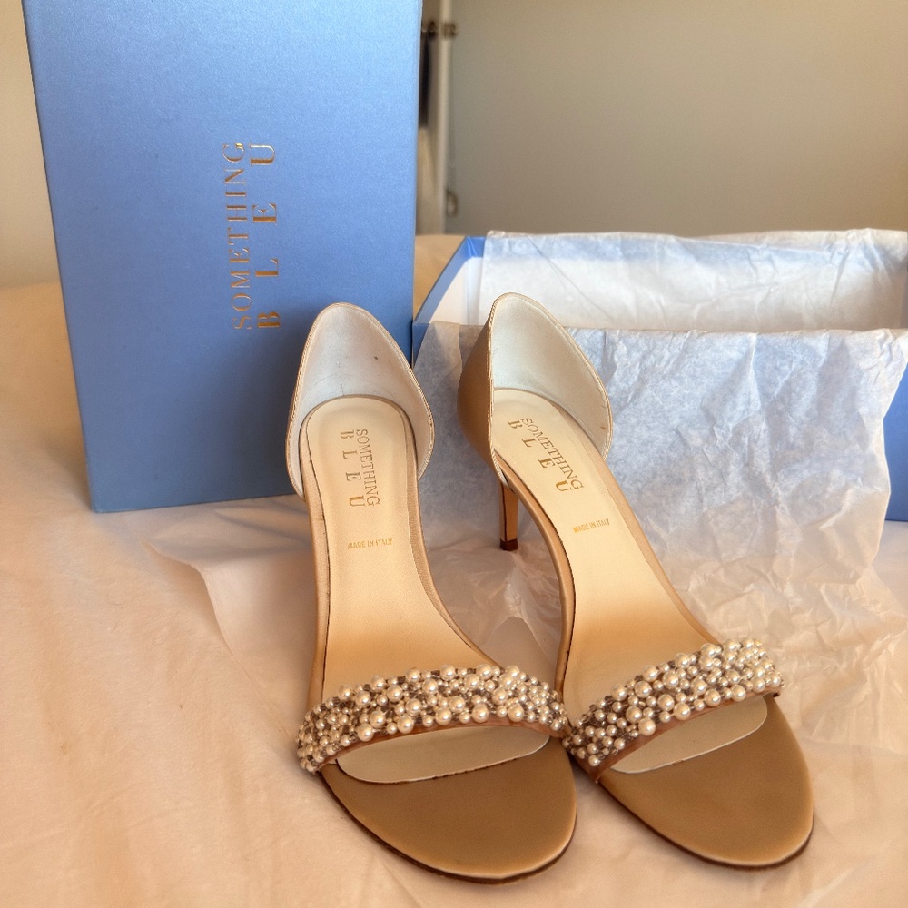 Something Bleu d'Orsay Sandal (pump)